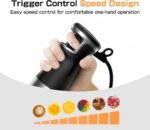 Immersion Blender Handheld 1100W - 3 in 1 Hand Blenders Set with Trigger Speed Control Emulsion Stick with Whisk and Milk Frother, Emulsifier for Kitchen for Soup, Smoothie, Puree - Image 3