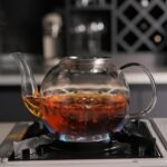 CNGLASS 40oz Glass Teapot with Removable Infuser,Clear Tea Kettle Stovetop Safe,Blooming and Loose Leaf Tea Maker Set - Image 5