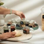 Oak & Steel 12 Pack 3.4oz Small Airtight Glass Spice Jars with Lids & Clip Top, 24 Labels & Chalk Pen - Square Bottles, Herb Jars, Mason Jars, Seasoning Containers - Image 4
