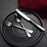 Alata Kate 40-Piece Silverware Set,Service for 8,Stainless Steel Flatware Set,Mirror Polished Cutlery Set,Dishwasher Safe - Image 4