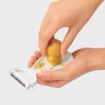 Kai KAI KITCHEN DH8007 Condiment with Grater, Peeler, Potatoes, Sprout Remover, Dishwasher Safe, White, Made in Japan - Image 3