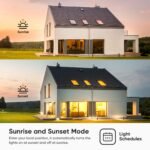 TREATLIFE Smart Dimmer Switch, Single-Pole Smart Switch for Dimmable Bulbs, 2.4GHz WiFi Smart Light Switch Works with Alexa and Google Home, APP Remote Control, Neutral Wire Required - Image 5