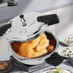 Fdit Stainless Steel Pressure Cooker Efficient Cooking Multifunctional Design Rapid Heat Conduction Dual Purpose Electric Gas Stoves (22CM), Fditfa6ko7zi3v-11 - Image 3