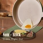 CAROTE Pots and Pans Set Non stick, Cookware Set, 31pcs NonStick Kitchen Set Induction Cookware Non-toxic Cooking Set, Green - Image 4