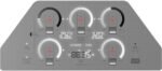 Monogram ZHU36RST 36 Inch Wide 5 Burner Induction Cooktop with Glide Touch Controls and Built-In WiFi - Silver - Image 3