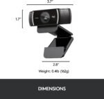 logitech C922 Pro Stream Webcam 1080P Camera for HD Video Streaming & Recording 960-001087(Renewed) - Image 4