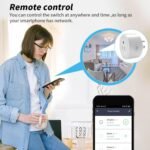 WiFi Smart Plug | Compatible with Alexa & Google Home | WiFi Outlet for Remote Control & Timer and Schedule Function | No Hub Required | Safety Certified (4Pack) - Image 3