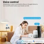 WiFi Smart Plug | Compatible with Alexa & Google Home | WiFi Outlet for Remote Control & Timer and Schedule Function | No Hub Required | Safety Certified (4Pack) - Image 4