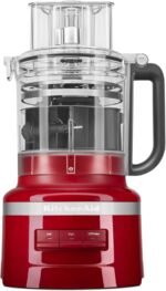 KitchenAid 13-Cup Food Processor, Empire Red & Variable Speed Corded Hand Blender - KHBV53 - Image 4