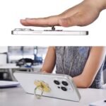 4pc-Cell Phone Ring Stand,Cell Phone Ring Holder Flower,360 Rotate and 180°Angle Adjustable Metal Finger Ring Socket Grip Kickstand for Smartphones - Image 6