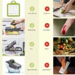 14-in-1 Vegetable Chopper with Container & Interchangeable Blades – Veggie & Onion Chopper, Food Dicer, Mandoline Slicer for Kitchen, Vegetable Slicer for Fast Meal Prep - Image 5