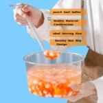 12 pieces 1 oz ladle Set Including 6 Pcs clear small gravy ladle and 6 Pcs Clear Plastic Tongs for Cocktail Whiskey Tea Party Candy Dessert Buffet - Image 5