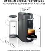 De'Longhi Nespresso Vertuo Plus Coffee and Espresso Maker by De'Longhi, Titan - Image 4