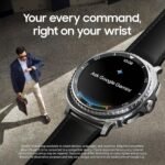 Samsung Galaxy Watch 8 Classic (2025) 46mm Bluetooth Smartwatch, Cushion Design, Rotating Bezel, Quick Button, Sleep Coaching, Running Coach, Energy Score, Black [US Version, 2 Yr Warranty] - Image 4