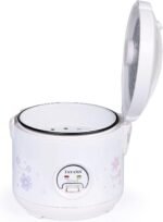 TAYAMA Automatic Rice Cooker & Food Steamer 10 Cup, White (TRC-10RS) - Image 3