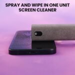 2 Pcs Screen Cleaner Kit, 3-in-1 Touchscreen Mist Cleaner Spray Bottle Tool & Microfiber Cloth for Phone/Laptop/Tablet/TV/Monitor/Car Screens(Pink+Grey) - Image 4