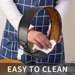 Springform Pan Set, 4" 7" 9" Nonstick Cheesecake Pan, Round Cake Pans, Leakproof Cake Tins with Removable Bottom, Springform Cake Pans Baking Pans - Image 4