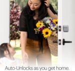 August Home, Silver Wi-Fi Connected Smart Keyless Entry Door Lock, Electronic Door Lock Fits Your Existing Deadbolt in Minutes, ‎ ‎AUG-SL05-M01-S01 - Image 5