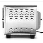 MegaChef 26.4 Quart French Door Multi-Function Stainless Steel Electric Toaster Oven with Temperature & Timer Control and Broil, Bake & Toast Functions - Image 4