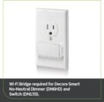 Leviton No-Neutral Decora Smart Switch, Requires MLWSB Wi-Fi Bridge to Work with My Leviton, Alexa, Google Assistant, Apple Home/Siri & Wire-Free 3-Way DN15S-1RW, White - Image 3