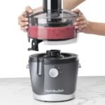 NutriBullet Juicer Centrifugal Juicer Machine for Fruit, Vegetables, and Food Prep, 27 Ounces/1.5 Liters, 800 Watts, Gray NBJ50100 - Image 5