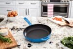 Lodge EC11S33 Enameled Cast Iron Skillet, 11-inch, Caribbean Blue - Image 4