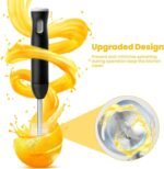 Immersion Blender Handheld Cordless Stick, Stainless Steel Hand Held Blender Mixer with Egg Whisk, for Soup, Smoothie, Puree, Baby Food - Image 4