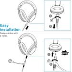 Sennheiser HD 500 BAM, Plug-in Boom Arm Microphone for Gaming and Calls, with Volume and Mute Controls, Analog 3.5 mm Jack, for HD 560S, HD 505, HD 620S Headphones and Others - Image 5