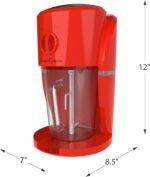 Frozen Drink Maker - Mixer and Ice Crusher Machine for Margaritas, Pina Coladas, Daiquiris, Shaved Ice Treats, or Slushies by Classic Cuisine (Red) - Image 3