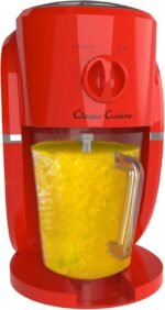 Frozen Drink Maker - Mixer and Ice Crusher Machine for Margaritas, Pina Coladas, Daiquiris, Shaved Ice Treats, or Slushies by Classic Cuisine (Red) - Image 5