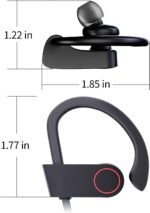 JOYWISE Bluetooth Wireless Headphones 16H Playtime Earbuds with Mic Stereo in-Ear Earphones, IPX7 Waterproof Sports Sound Isolation Headsets for Running, Gym, Workout - Image 7