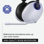 Sony INZONE H9 Gaming Headset, Wireless Noise Canceling Bluetooth Headset with Microphone, 360 Spatial Sound, for PC and PS5 (WH-G900N), Black - Image 5