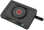 Redragon GCP512 Laptop Cooling Pad with 5.9" Fan, Rapid Cooling for 15-17 Inch Laptops, Variable Speed Control, 4 Adjustable Heights, RGB Quiet Cooling Pad with Phone Stand - Image 6