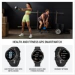 Garmin Venu® 4, 41mm, Advanced Health and Fitness GPS Smartwatch, Bright and Colorful Display, Built-in Flashlight, 10 Days of Battery Life, Slate with Black Silicone Band - Image 3