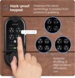 Lockly (Refurbished) Vision Smart Lock with Camera, Video Doorbell Keyless Entry Door Lock Wi-Fi, PIN Genie Keypad, Fingerprint, Remote Control, Easy Installation, No Monthly Fee - Image 4
