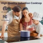 CIARRA 30 inch Induction Cooktop 4 Burners, 8200W Built-in Induction Stovetop with Booster, Timer & Safety Lock - Image 3