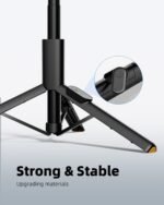 TODI Selfie Stick Tripod for iPhone, 60" Lightweight Phone Tripod Stand with Wireless Remote, Extendable Selfie Stick for iPhone, All-in-1, Compatible with iPhone/Android - Image 4