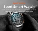 Diyeeni K52 Smart Watch for Men, Outdoor Bluetooth Sports Watch, 1.39in HD Fitness Sleep Monitor for Android iOS, with Pedometer Sport Mode - Image 3