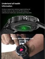 Diyeeni K52 Smart Watch for Men, Outdoor Bluetooth Sports Watch, 1.39in HD Fitness Sleep Monitor for Android iOS, with Pedometer Sport Mode - Image 8