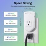 BN-LINK Wireless Remote Control Outlet Electrical Switch for Lights, Fans, Christmas Lights, Small Appliance, 100ft Long Range White (Learning Code, 3Rx-2Tx) 1200W/10A, ETL & FCC Certified - Image 6