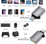 USB C to USB Adapter 6 Pack,Type C to USB Adapter,USBC Male USBA Female OTG Adaptor,USBC Adapters for iPhone 17 16 15,MacBook Pro Air,iPad Pro,Galaxy S25 S24 S23 S22 - Image 3