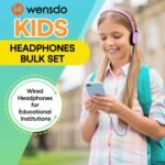 Kids Headphones Bulk 12 Pack for Classroom School Students, Wholesale Multi Color Wired Class Set Headphones for Children Toddler Boys Girls Teen and Adult (HY857,12 Mixed) - Image 3