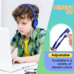 Kids Headphones Bulk 12 Pack for Classroom School Students, Wholesale Multi Color Wired Class Set Headphones for Children Toddler Boys Girls Teen and Adult (HY857,12 Mixed) - Image 5