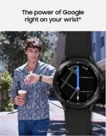 SAMSUNG Galaxy Watch 4 Classic 46mm Smartwatch with ECG Monitor Tracker for Health, Fitness, Running, Sleep Cycles, GPS Fall Detection, LTE, US Version, Silver - Image 5
