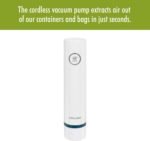 ZWILLING Fresh & Save Modern Handheld Food Saver Vacuum Sealer Machine Pump - Image 5