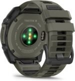 Garmin tactix 8 Tactical Smartwatch 51mm, AMOLED Touchscreen, Multiband GPS, Applied Ballistics Ultralight Solver, Titanium Sapphire Case, Built-in Flashlight, Olive Drab Cerakote Bundle - Image 9