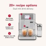 KitchenAid Fully Automatic Espresso Machine KF7 with Milk Attachment, KES8557SX, Stainless Steel - Image 4