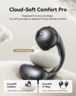 Baseus Bowie MC1 Pro Open Ear Clip-On Headphones, Hi-Res LDAC & HiFi4 Acoustic Sound, 5g Ultra-Lightweight Comfort, SuperBass 2.0, DNN 4-Mic AI Clear Calls, IP67 Waterproof, Bluetooth 6.0 - Image 3