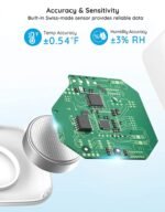 Govee Bluetooth Hygrometer Thermometer, Wireless Thermometer, Mini Humidity Sensor with Notification Alert, Data Storage and Export, 262 Feet Connecting Range - Image 4