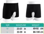Urine Bag Underpants, Male Wearable Portable Pee Bag, Pee Catheter Holder for Elder with Collection Bag, Pee Catheter Holder (L) - Image 3
